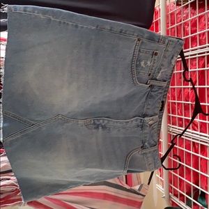 Jean skirt